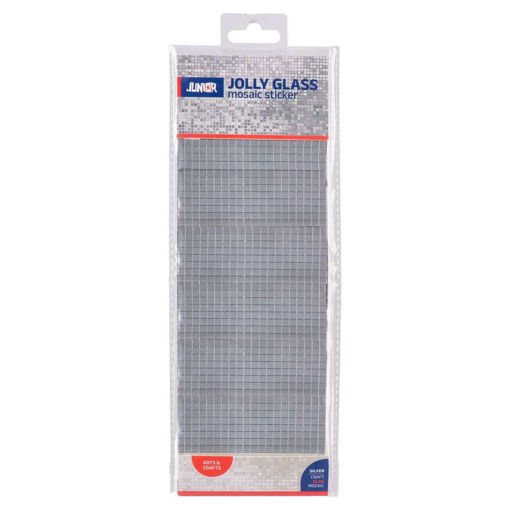 Picture of JUNIOR ADHESIVE SILVER MOSAIC STICKERS